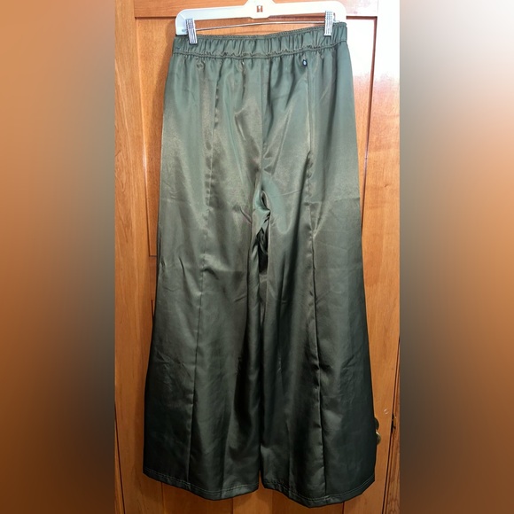 Adidas Originals Women’s Wide-Leg Satin Pants Medium - Picture 7 of 10